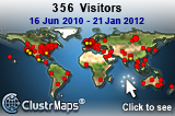 Locations of visitors to this page