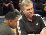 Mike D'Antoni, head coach of the New York Knicks. Date 5 October 2009, 17:22:28