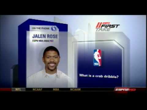 LeBron James Crab Dribble - Jalen Rose Explains on ESPN