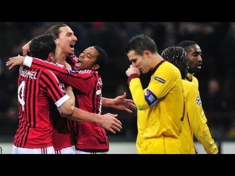 AC Milan 4-0 Arsenal exclusive training session - Henry, RVP, Oxlade, Sagna and the team