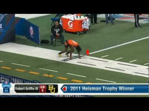 Robert Griffin (RG3) 40 yd Dash 2012 NFL Combine