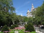 City Hall Park, New York City Official receptions are held in the Governor's room, which has hosted many dignitaries including the Marquis de Lafayette and Albert Einstein.