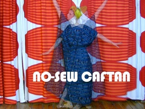 DIY No-Sew Caftan