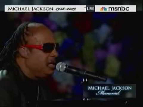 Michael Jackson Memorial Service Stevie Wonder