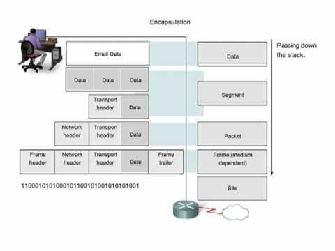 The TCP IP Model of Networking (cisco ccna networking fundamentals chapter 2)