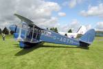 The de Havilland DH89a Dragon Rapide 6 (UK registration G-AGTM, year of build 1944) at Kemble Airfield, Gloucestershire, England.