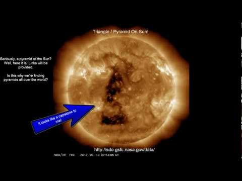 Triangle / Pyramid Forming On The Sun - March 12, 2012