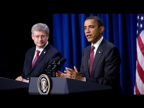 President Obama and Prime Minister Harper Press Conference