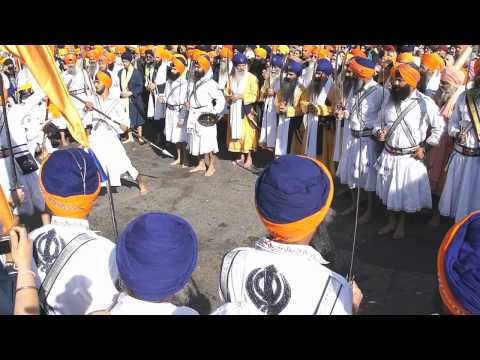 Surrey Vaisakhi 2011 Khalsa Parade & Ceremony at Sikh Gurdwara Sahib