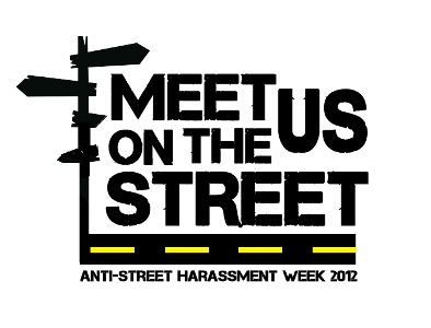 anti-street harassment week logo, reading 