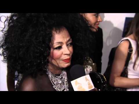 Diana Ross at Pre-GRAMMY Gala