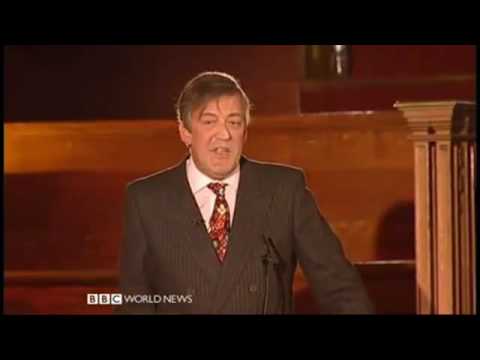 Stephen Fry on Catholicism, from the Intelligence Squared debate.