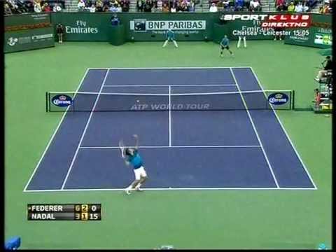 Roger Federer vs Rafael Nadal - ATP Indian Wells 2012. Highlights (bojan svitac)