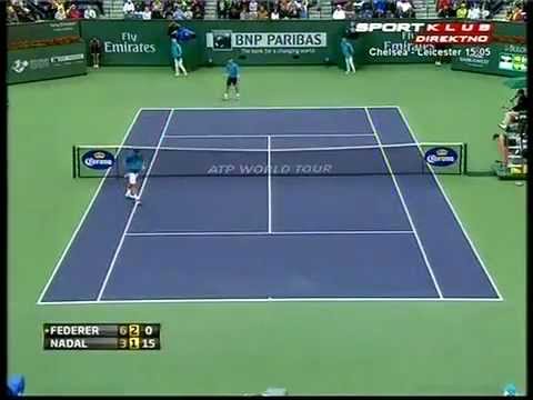 Federer vs Nadal - Indian Wells 2012 SF highlights (HD)