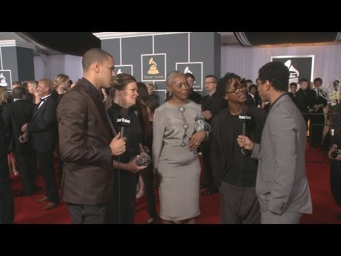 J. Cole, Lupe Fiasco Bring Their Moms to Grammy Red Carpet