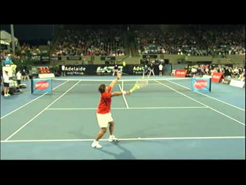 John McEnroe v Pat Rafter World Tennis Challenge Adelaide 2012