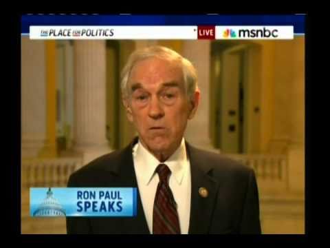 Ron Paul On 2012, Taxes, Unions & More (Cenk Uygur MSNBC Interview)