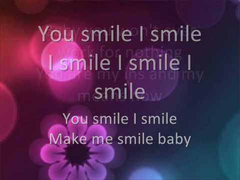 U Smile by Justin Bieber (with lyrics on screen)