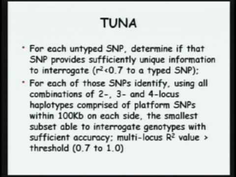 Selecting a Subset of Initial Markers to Carry Forward in Replication Scan