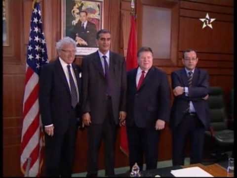 Signing of US- Morocco environmental agreement, SNRT, 2-9-10