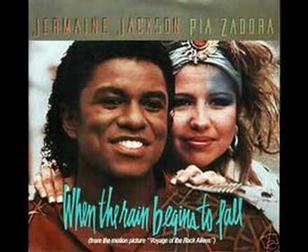 Jermaine Jackson & Pia Zadora - When The Rain Begins to Fall