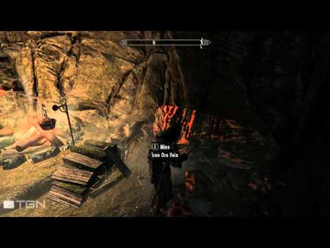 ★ Skyrim Mods - Glowing Ore Veins! ft MFPallytime - WAY➚