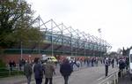 The original ground of the professional club at Home Park was destroyed by German bombers during The Blitz on Plymouth in World War II.