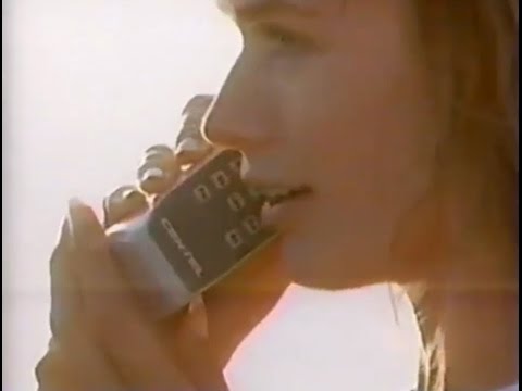 1989 - Centel - first cell phone ad!