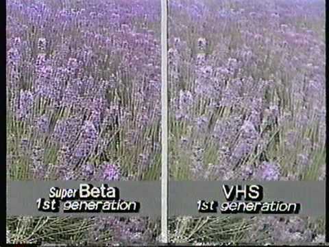 1985 Sony Super Betamax vs. VHS promo sales tape.