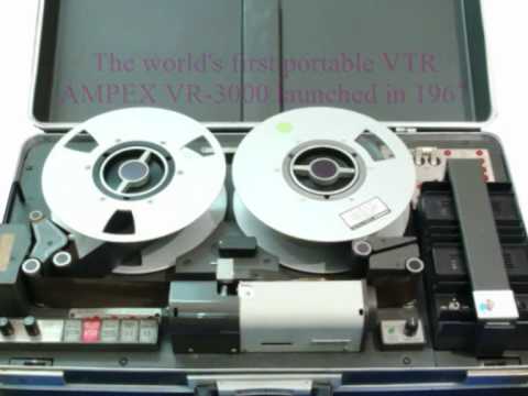 WORLD'S FIRST: Video Recorders (VTR, VCR, Betamax, VHS)