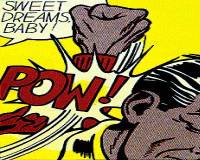 Lichtenstein painting: Pow! Sweet Dreams, Baby