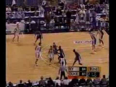 Kentucky Wildcats vs Duke 1998 NCAA Tourney Regional Finals