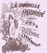 La Nouvelle Humanit, cover; source l'phmride anarchiste