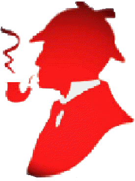 Sherlock Holmes, silhouette