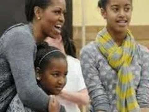 Malia & Sasha Obama Vid.