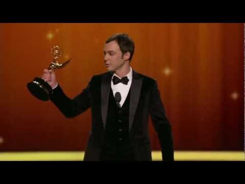 EMMYS 2011 - JIM PARSONS WINS EMMY AWARD FOR LEAD ACTOR IN COMEDY SERIES