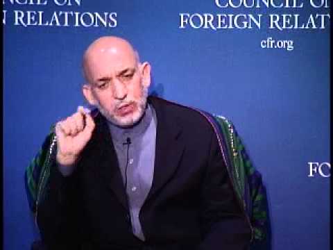 Afghanistan President Hamid Karzai (Video)