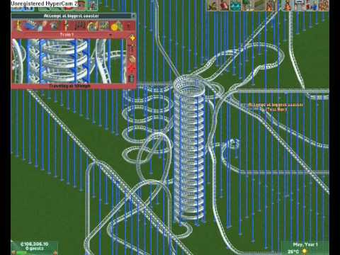 RollerCoaster Tycoon 2 Intense Coaster