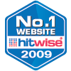 Hitwise Award No. 1 Website 2009