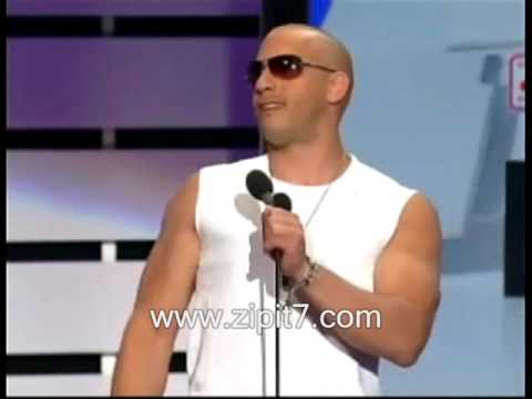 Vin Diesel billboard latin music 2009 presenting don omar