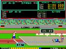 Konami's Track & Field arcade gameplay