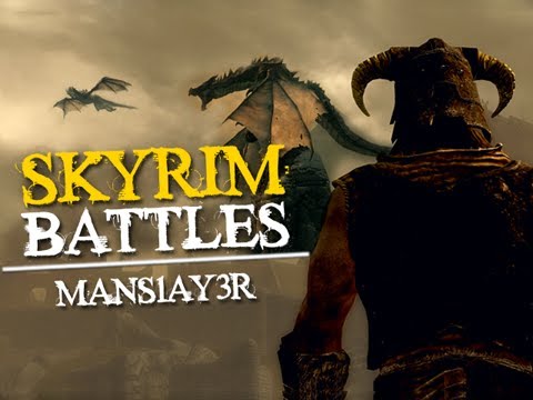 Skyrim Battles - All Jarls FFA, Ulfric, Balgruuf vs Giants, Trolls