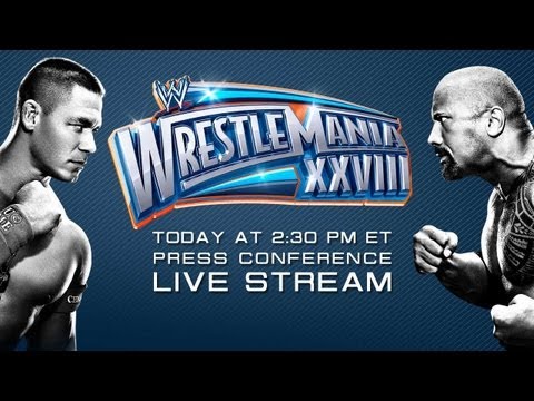 Watch the WrestleMania 28 Press Conference from Miami Florida Replay