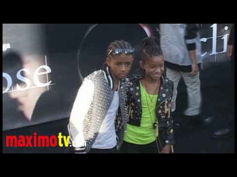 Jaden Smith and Willow Smith at 