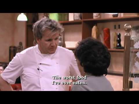 Gordon Ramsay argues with awkward customer