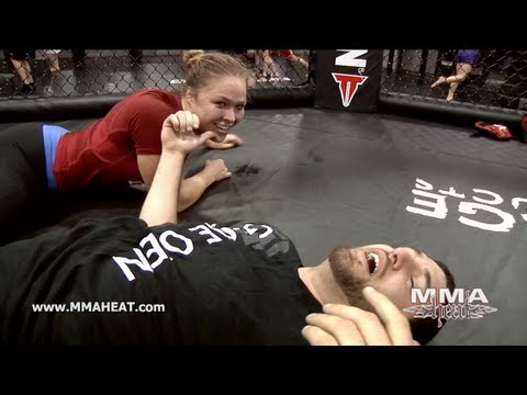 UFC's Nick Diaz + Strikeforce's Ronda Rousey Submit Layzie The Savage 6 Times