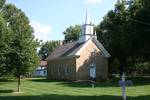 Restored church in Grand Detour, Illinois is an unincorporated census-designated place in Ogle County, Illinois, United States