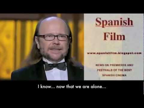 Santiago Segura 2012 Goya Awards (English Subtitles)