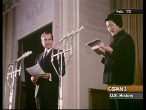 Richard Nixon in China Part 1: Speech and Visit with Zhou Enlai (1972)