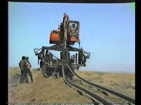 Pulling up Central Australia Railway Bopeechee 1983